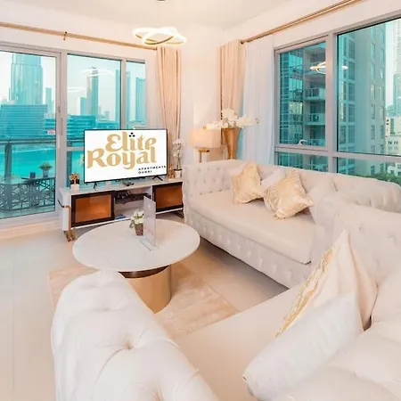 Elite Royal Apartment - Full Burj Khalifa & Fountain View - Luxurious - Viceroy Dubai Exterior photo